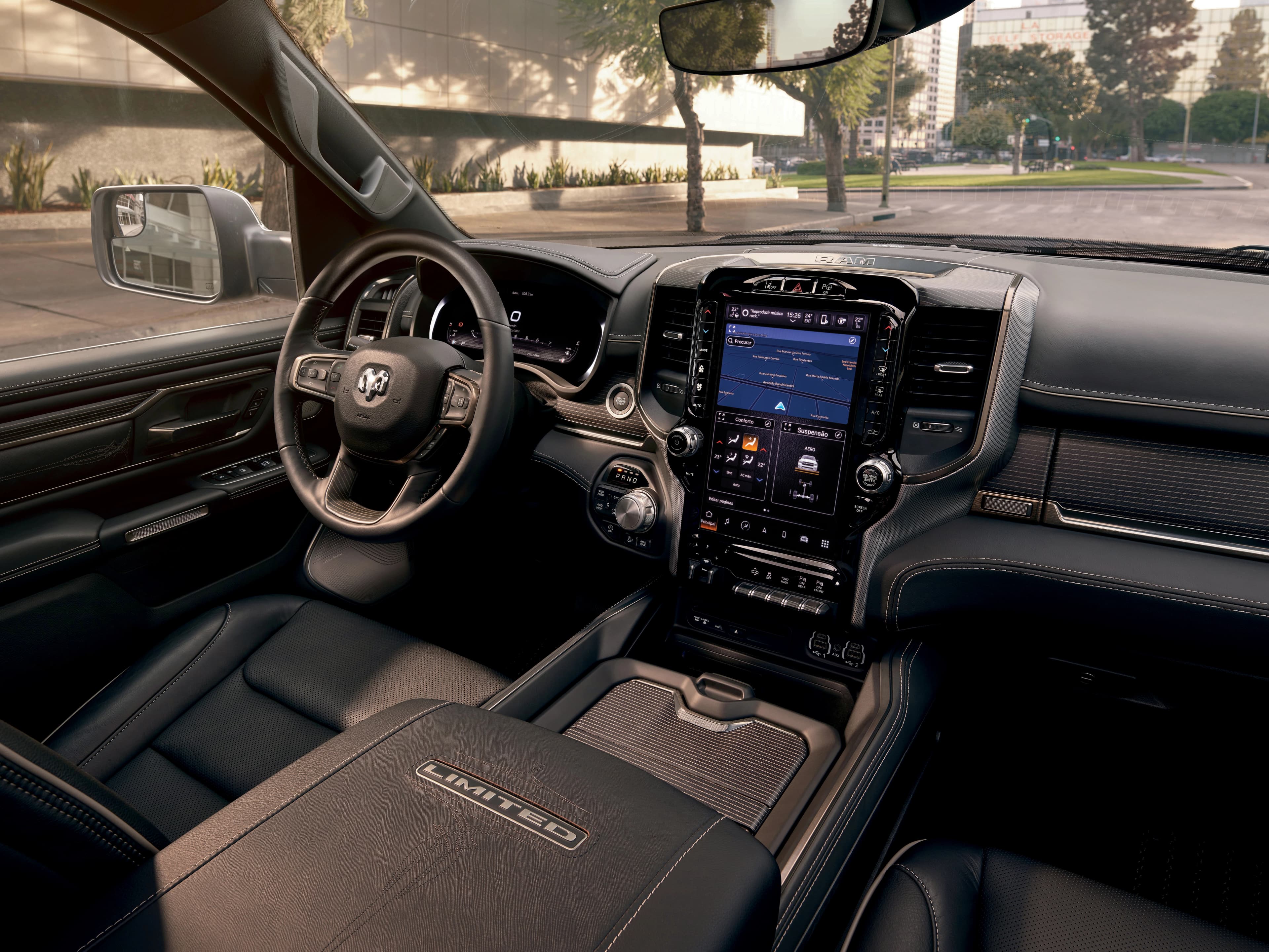 Painel digital do carro